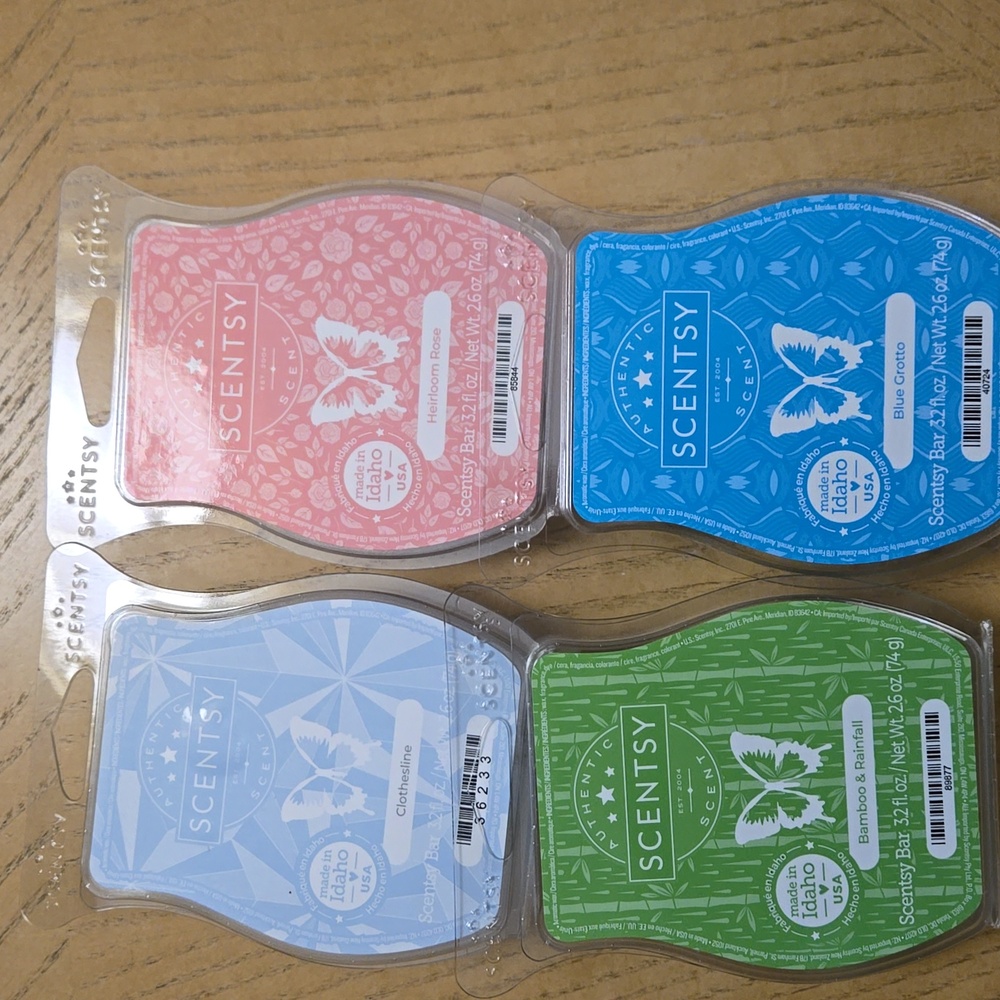 Scentsy way bars buy 2 at 12 dollars and get 3rd free various scents available